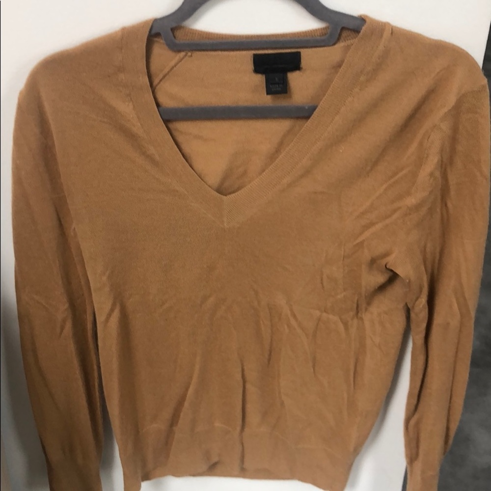 J. Crew cashmere fine knit sweater